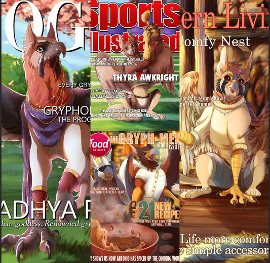 Magazine Cover Print Bundle
